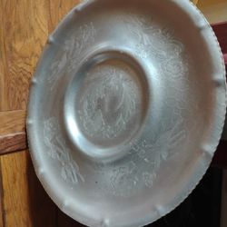 Aluminum Serving Plate 