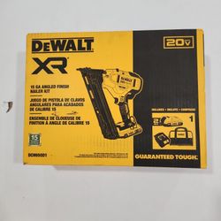Dawalt 15GA Finish Nailer Kit