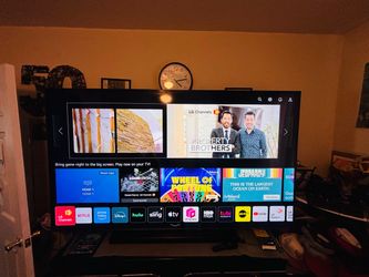 86”LG Smart TV Large Flat Screen and ps4 console