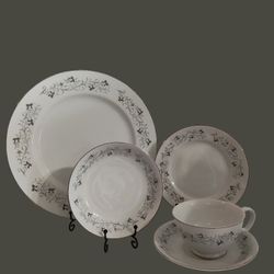 5-pcs. Moon Mist By Fine China Of Japan