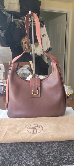 Authentic Vintage HERMES TSAKO Ardenne Leather Shoulder/ Hobo Bag- USED (PRE-LOVED)