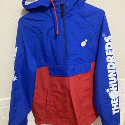 THE HUNDREDS Vintage Windbreaker Jacket -NEW-