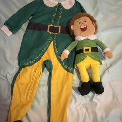 Elf Baby Sleeper 18M & Plush Toy