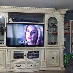 Athens Style Wall Unit Entertainment Center