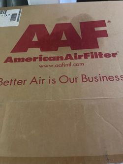 New 8 filters for air conditioning