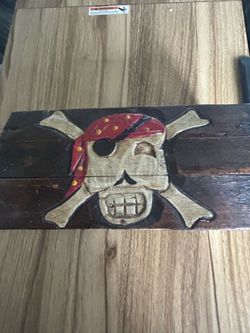 Wooden “Pirate” jewelry box