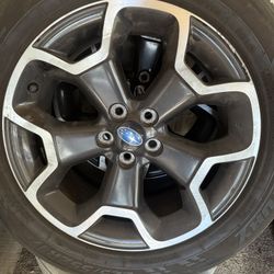 17” Rims W 225/55 R17 Tires 