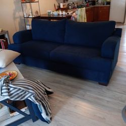 Blue  Hughes Sofa 