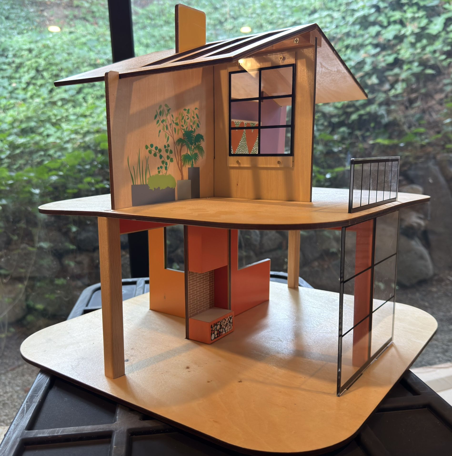 Modern Dollhouse by Djeco-Excellent Condition