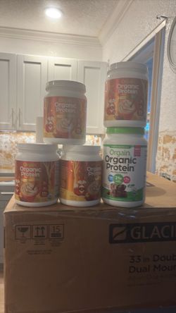 Organic powders protein