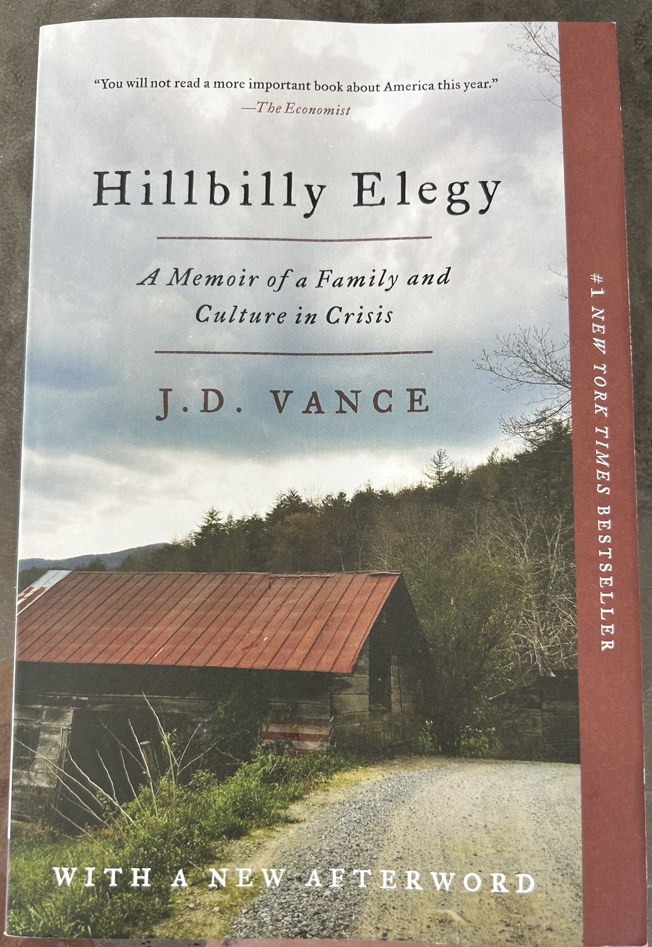 Hillbilly Elegy Paperback