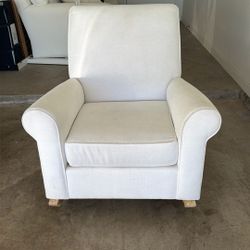 Pottery Barn White Rocking Chair