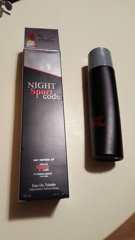 MEN Cologne NIGHT SPORT CODE Eau de Toilette, 3.4 oz for Sale in  Sacramento, CA - OfferUp