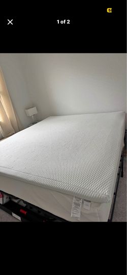 California king bed topper Temperpedic