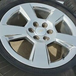 LTZ Rims GMC Yukon Wheels Denali Snowflakes Trail Boss High Country Cadillac Escalade Chevrolet Tahoe Chevy Suburban Silverado Wheel