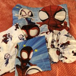 Marvel Spidey & His Amazing Friends 4 Piece Toddle/Crib Bedding Set
