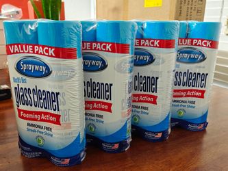 Sprayway, Glass Cleaner, 19 Oz Cans, Pack of 8