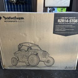 Rockford Fosgate Top Of The Line Sound System  RZR14-STG6