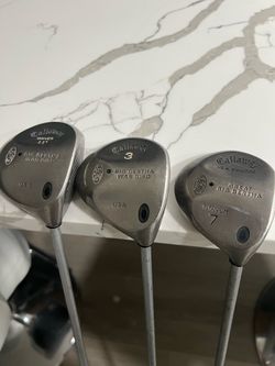 Callaway Big Bertha Driver and Woods Reg Flex