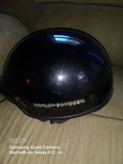 Harley Davidson half shell helmet