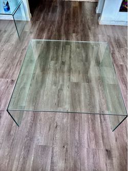 Glass table