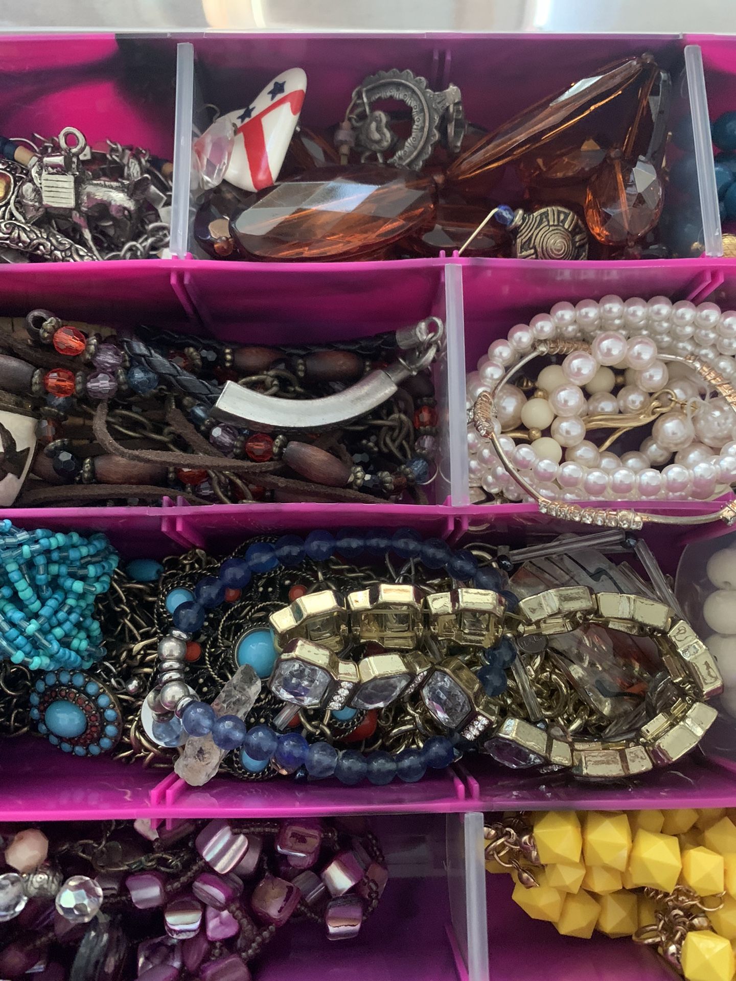 Mixed Lot Of Costume And Designer Jewelry