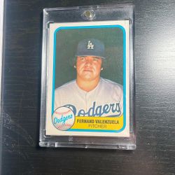 Fernando Valenzuela Rookie Card