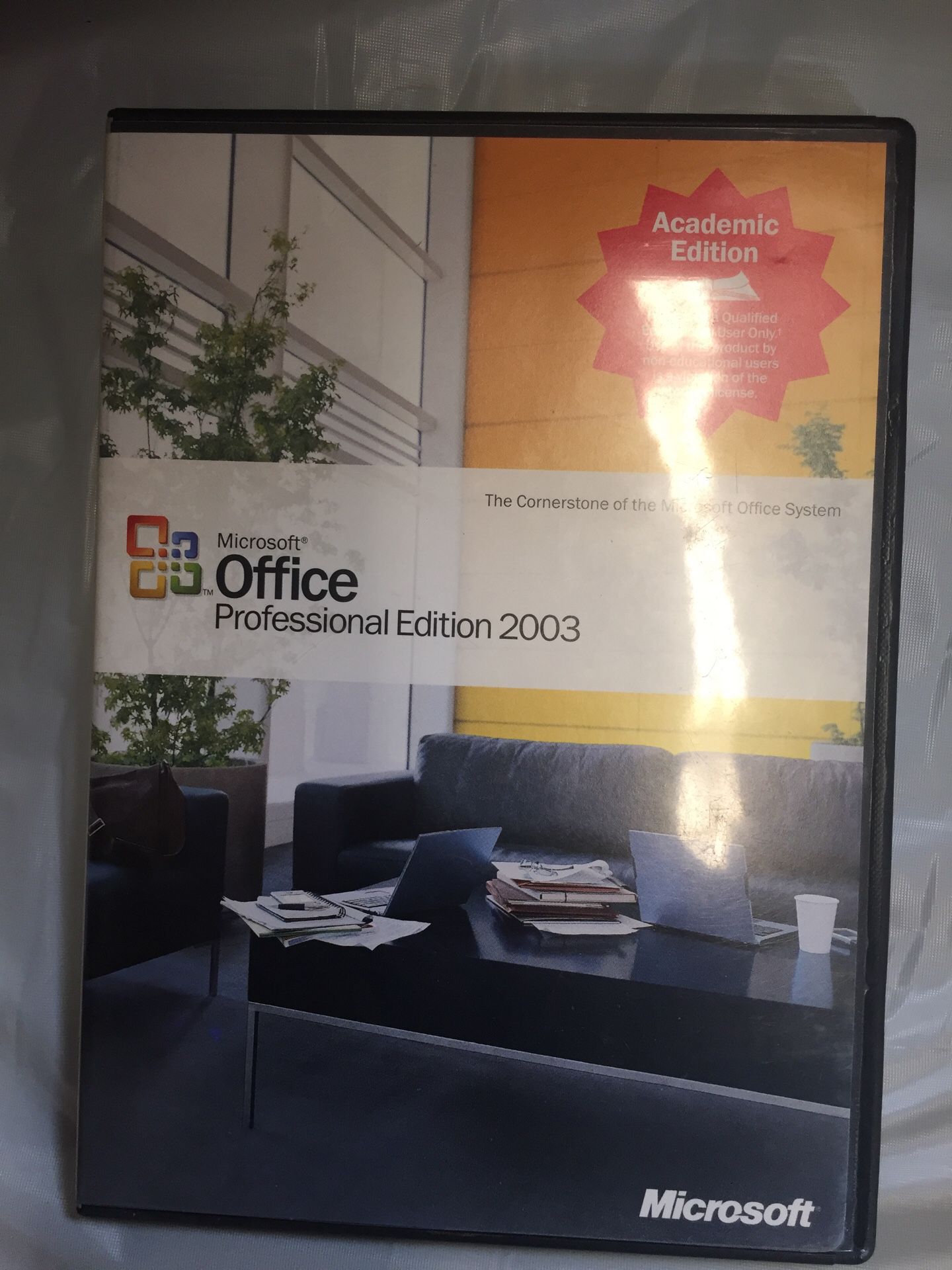 Microsoft Office Professional 2003 CD & Key Operating system