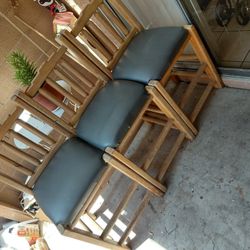 Rustic Wooden Chairs
