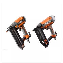 Rigid Staple And Finish Nail Gun (2 Guns)