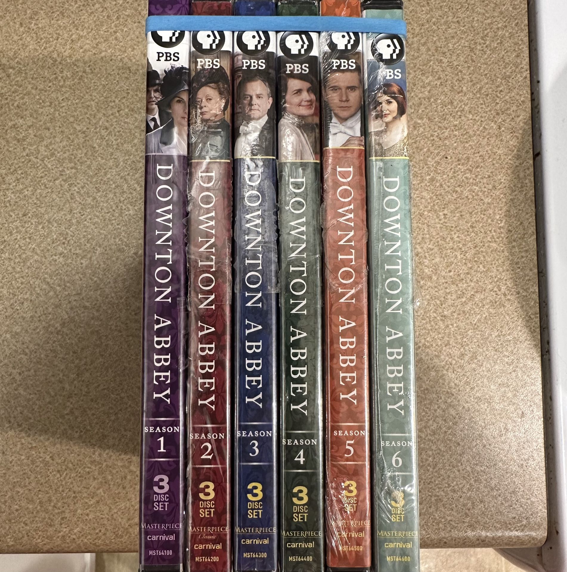 Downton Abbey DVDs Seasons 1-6