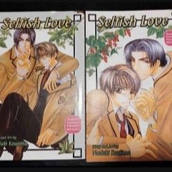 Selfish Love Volumes 1-2 Complete Yaoi Manga English Explicit