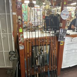 Miscellaneous Fishing Rods $25-$100