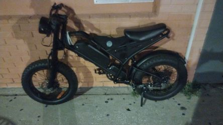 Black Electric Fat Tire (Smart Travel )