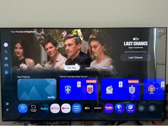 Samsung 65” Crystal UHD (must pick up)