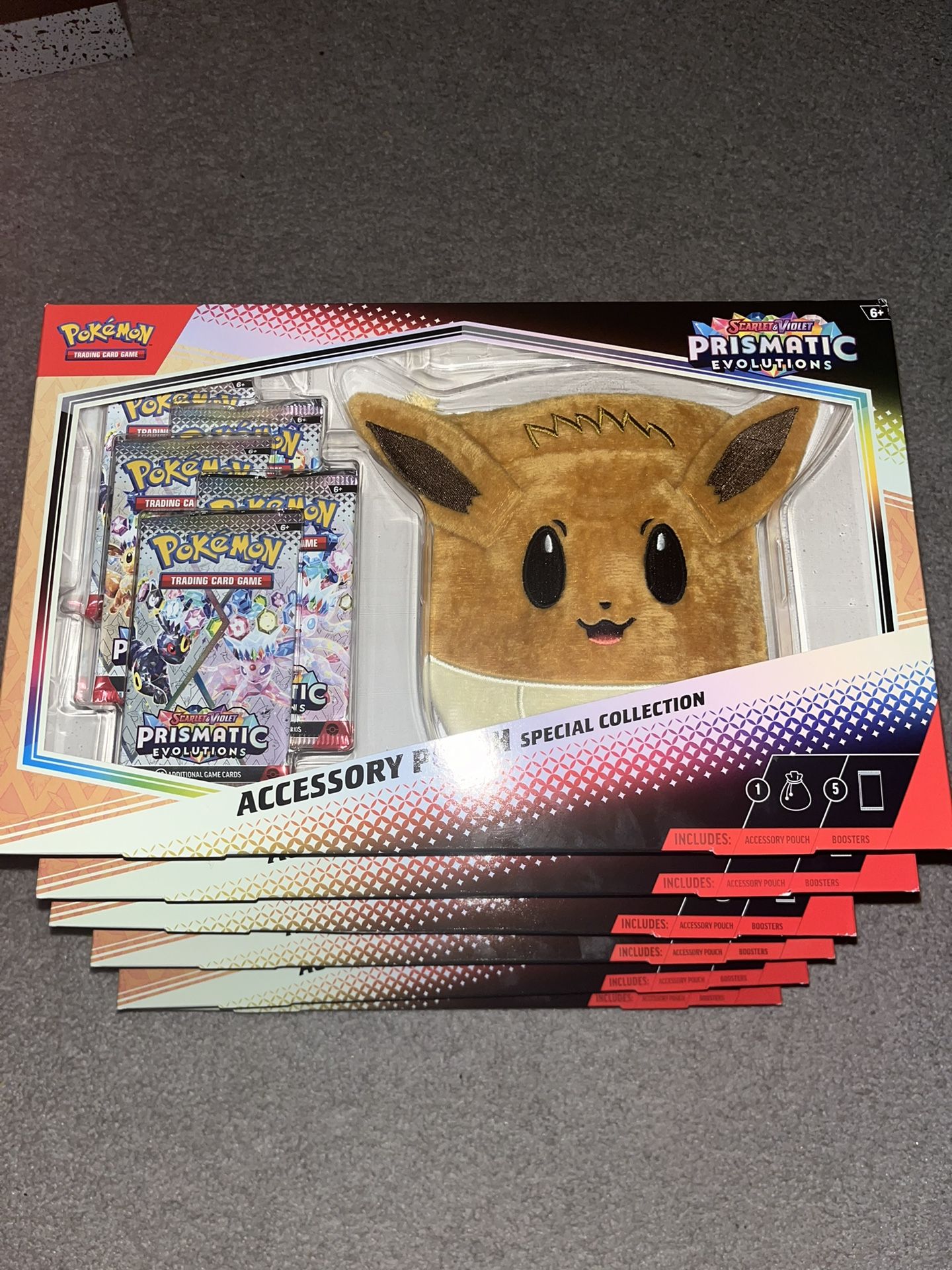 Pokemon Prismatic Evolution Eevee Pouch