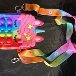 Kids Pop It Purse New 5x4 In