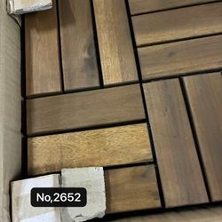 27PCS - Easy Snap Interlocking Deck Tiles for Patio Poolside Balcony Decor - All Weather Waterproof Flooring for Indoor & Outdoor