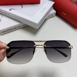 Cartier sunglasses men and women square sunglasses