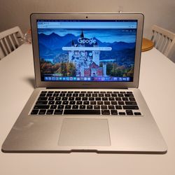 MacBook air 13-inch early 2015
Intel Core i5 1.6 GHz
8GB RAM 
121GB flash storage 
macOS Monterrey  version 12.7. Nothing wrong ** no trades ** 