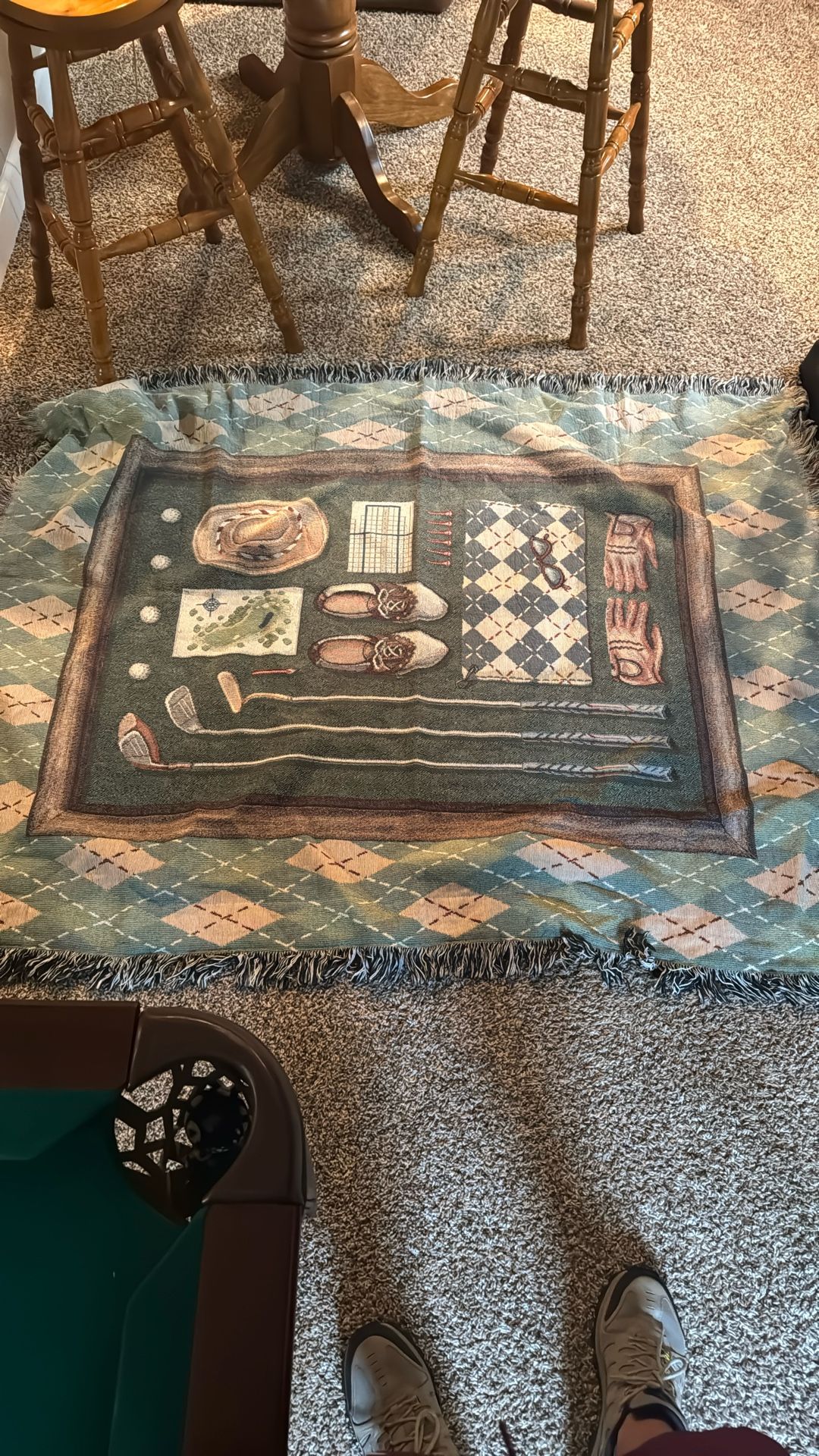 48” x 66” Golf Wall Hanging