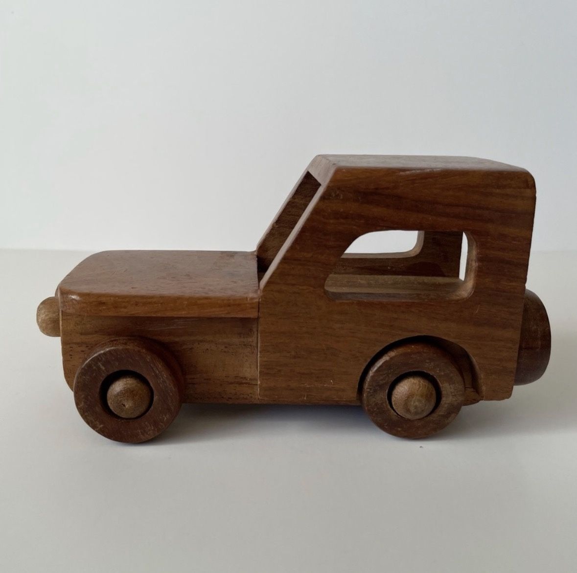 Wood Brown Car Toy