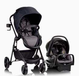 NEW! Evenflo Pivot Travel System