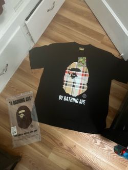 Black Bape Burberry Shirt