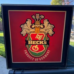Beer Light Box Beck’s