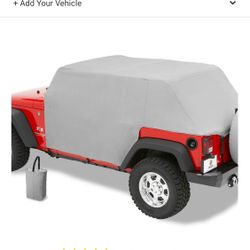 Jeep Wrangler Unlimited JK All Weather Trail Cover