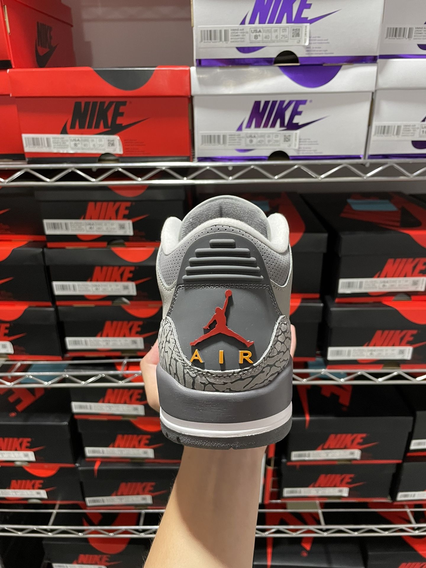 Jordan 3 Cool Grey Size 10.5