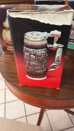5 beer steins