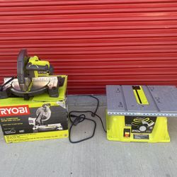 Ryobi Mitter Saw /Table Saw 