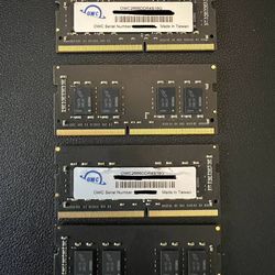 RAM - NEARLY NEW- DDR4-2666 OWC for Apple iMac, 64GB (16G x 4)